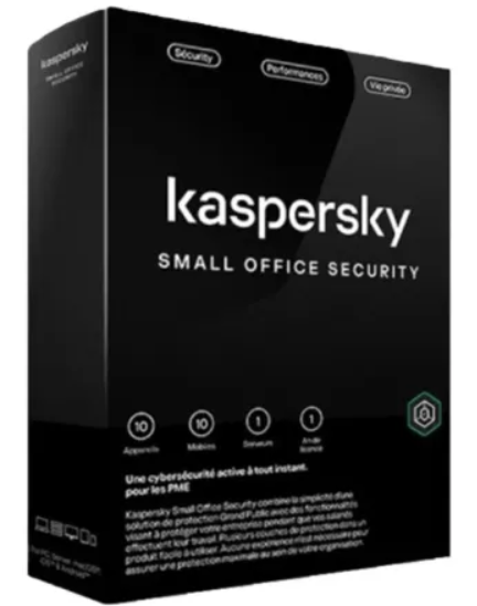 Kaspersky Small Office Security 2025 – 10 Desktops + 1 Server, 1 Year Subscription Kaspersky Small Office Security 2025 – 10 Desktops + 1 Server, 1 Year Subscription